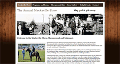 Desktop Screenshot of macksvilleshow.com.au